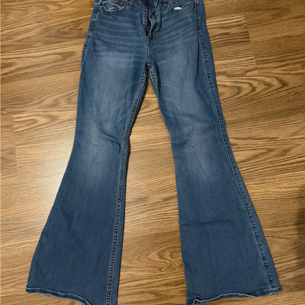 Hollister Dark Blue Flare Jeans